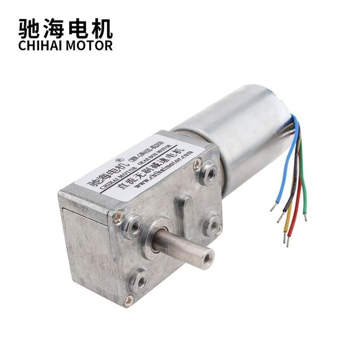 DC12V 6RPM Worm Gear Brushless 2838 Motor For Robots