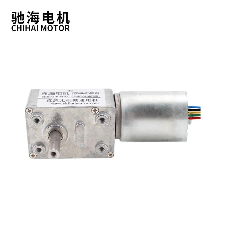 DC12V 6RPM Worm Gear Brushless 2838 Motor For Robots