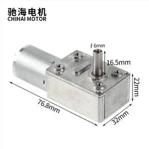 12V 6rpm reduktor električni 370 pužni motor sa samoblokiranjem za DIY