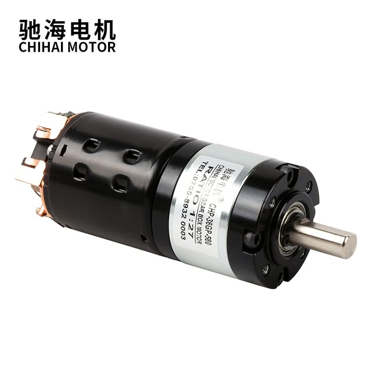 Dc Lengthening Carbon Brush High Speed Robot Driving Motor